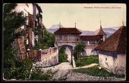 AK Gruyères, Porte d`enceinte, côté Ouest